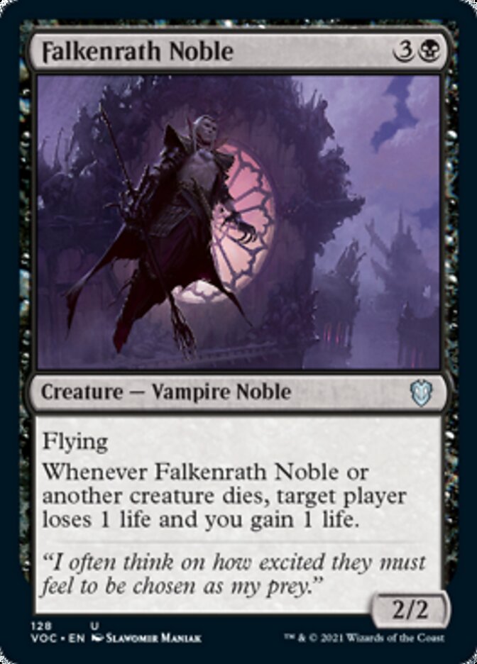 Falkenrath Noble [Innistrad: Crimson Vow Commander] | Gaming Infinity