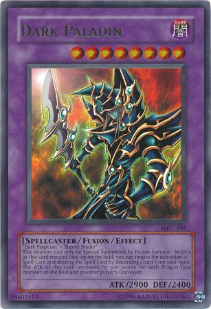 Dark Paladin (Reprint Artwork) [MFC-105] Ultra Rare | Gaming Infinity