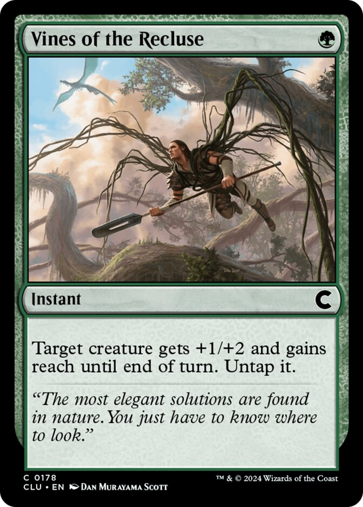 Vines of the Recluse [Ravnica: Clue Edition] | Gaming Infinity