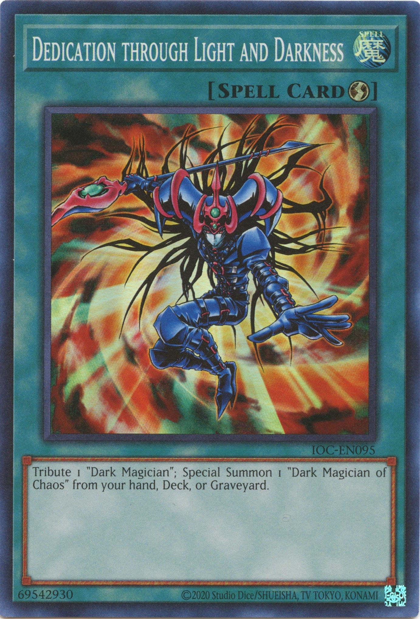 Dedication Through Light and Darkness (25th Anniversary) [IOC-EN095] Super Rare | Gaming Infinity