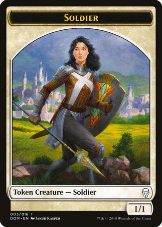 Soldier Token [Dominaria Tokens] | Gaming Infinity