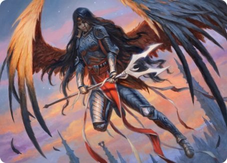 Liesa, Forgotten Archangel Art Card [Innistrad: Midnight Hunt Art Series] | Gaming Infinity