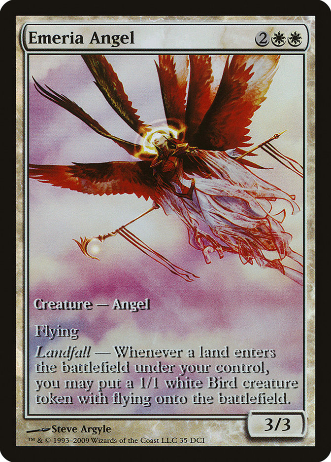 Emeria Angel (Game Day) (Extended) [Zendikar Promos] | Gaming Infinity