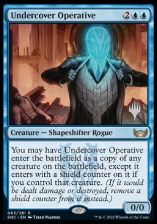 Undercover Operative (Promo Pack) [Streets of New Capenna Promos] | Gaming Infinity