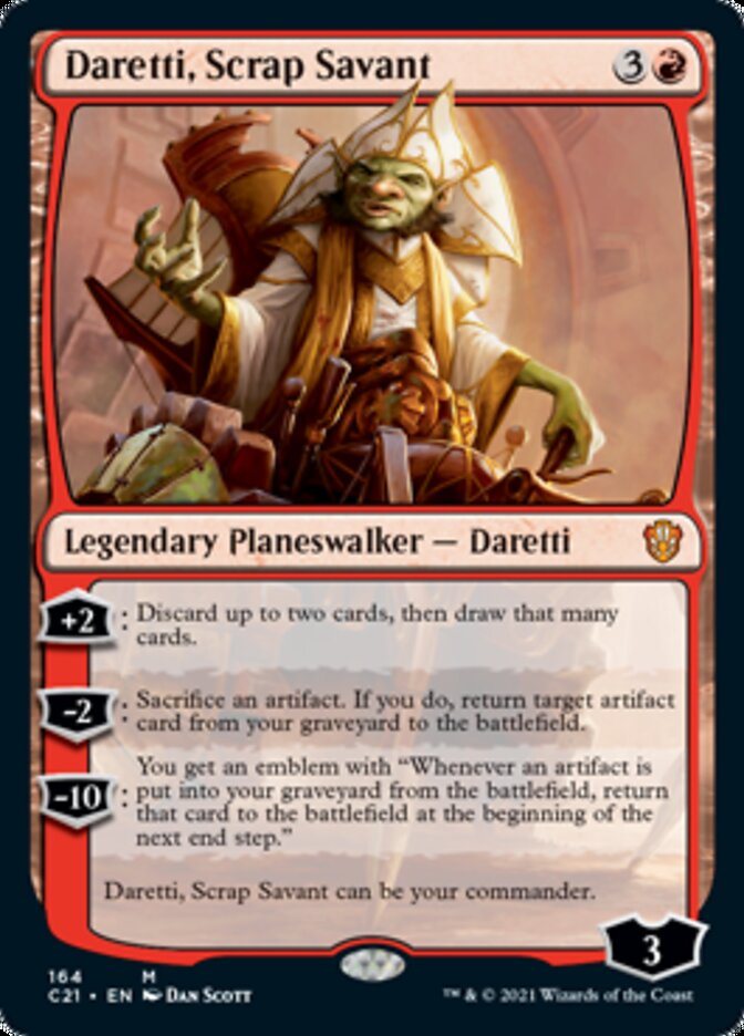 Daretti, Scrap Savant [Commander 2021] | Gaming Infinity