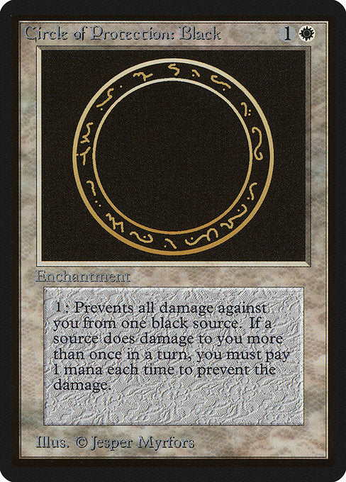 Circle of Protection: Black [Limited Edition Beta] | Gaming Infinity