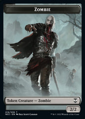 Zombie // Goat Double-sided Token [Streets of New Capenna Commander Tokens] | Gaming Infinity