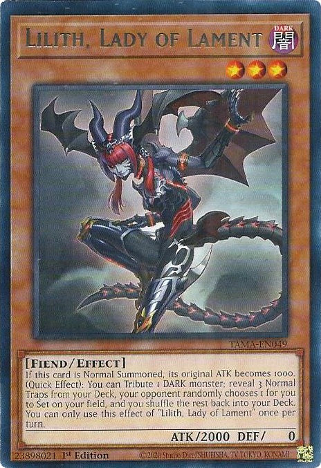 Lilith, Lady of Lament [TAMA-EN049] Rare | Gaming Infinity