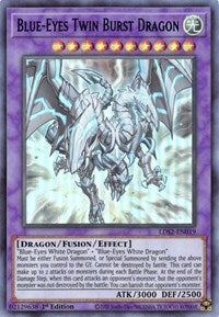 Blue-Eyes Twin Burst Dragon (Blue) [LDS2-EN019] Ultra Rare | Gaming Infinity