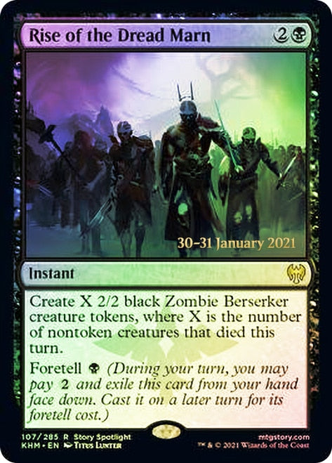 Rise of the Dread Marn  [Kaldheim Prerelease Promos] | Gaming Infinity