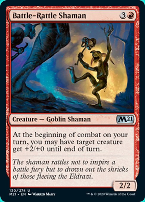 Battle-Rattle Shaman [Core Set 2021] | Gaming Infinity