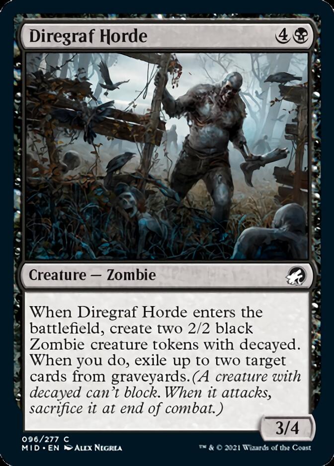 Diregraf Horde [Innistrad: Midnight Hunt] | Gaming Infinity