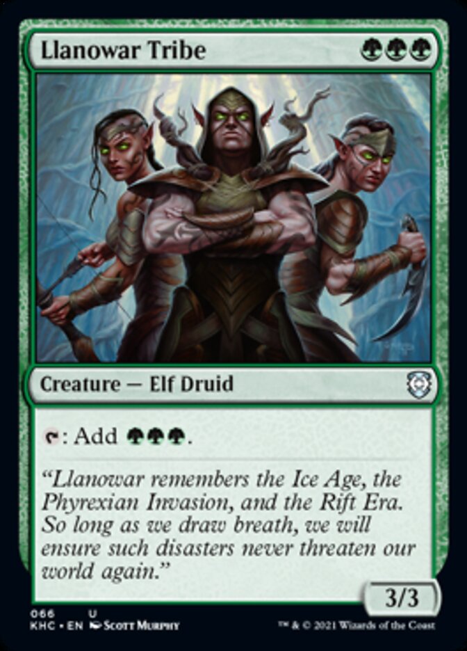 Llanowar Tribe [Kaldheim Commander] | Gaming Infinity