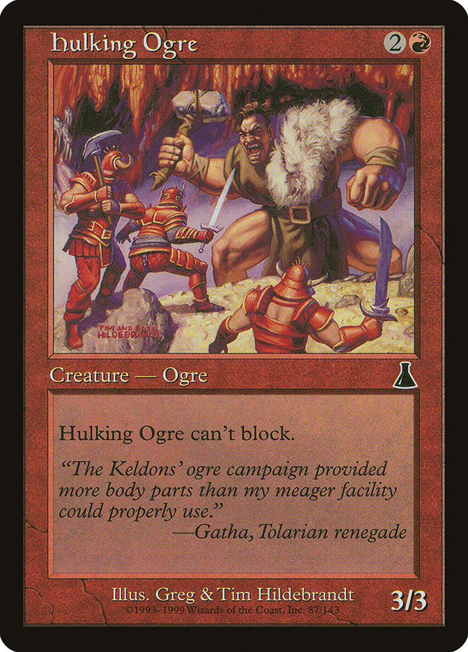 Hulking Ogre [Urza's Destiny] | Gaming Infinity