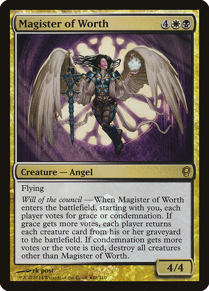 Magister of Worth (Launch) [Conspiracy Promos] | Gaming Infinity