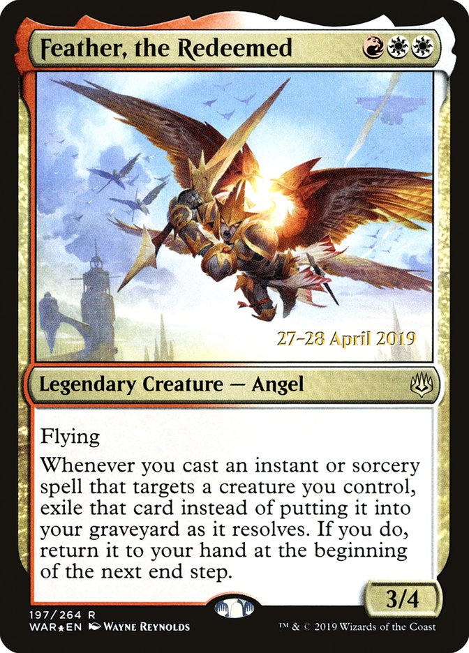 Feather, the Redeemed  [War of the Spark Prerelease Promos] | Gaming Infinity