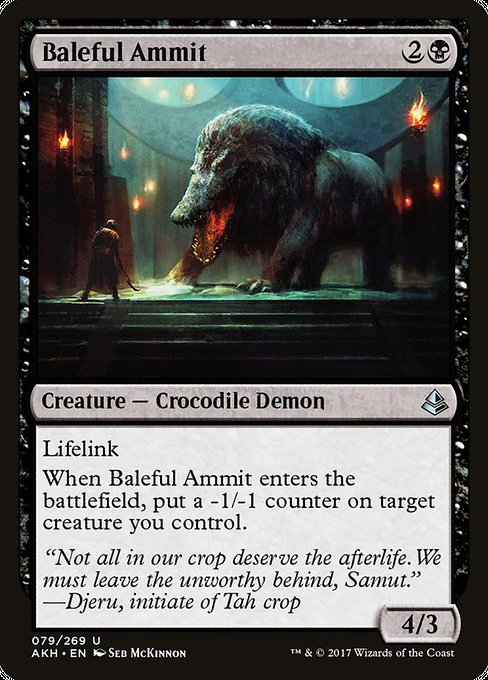 Baleful Ammit [Amonkhet] | Gaming Infinity