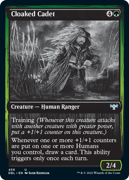 Cloaked Cadet [Innistrad: Double Feature] | Gaming Infinity