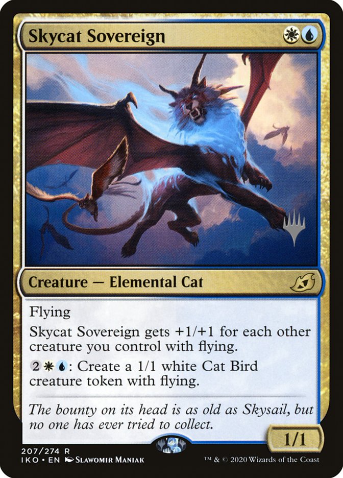 Skycat Sovereign (Promo Pack) [Ikoria: Lair of Behemoths Promos] | Gaming Infinity