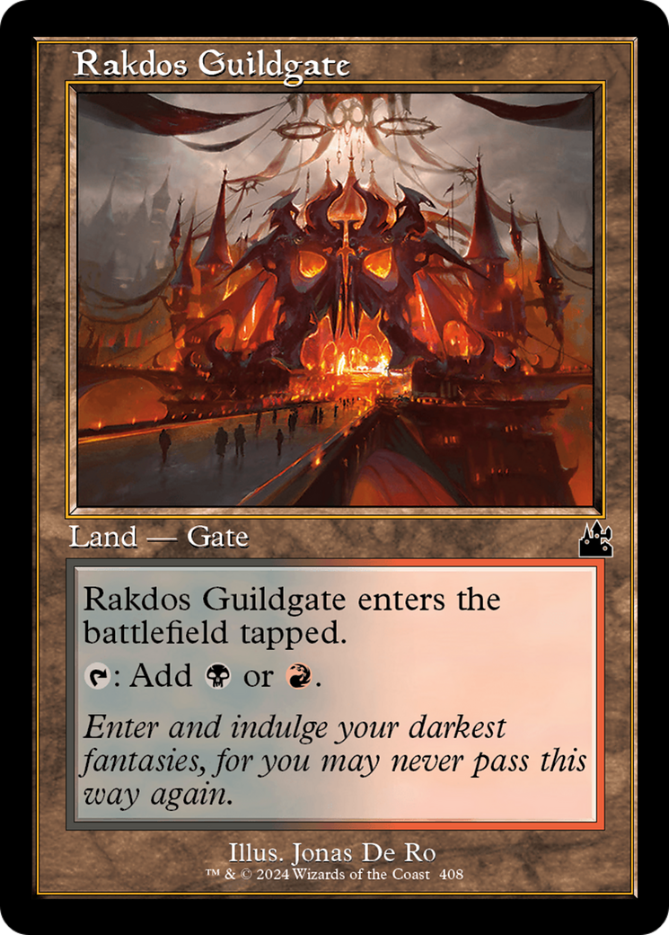 Rakdos Guildgate (Retro Frame) [Ravnica Remastered] | Gaming Infinity