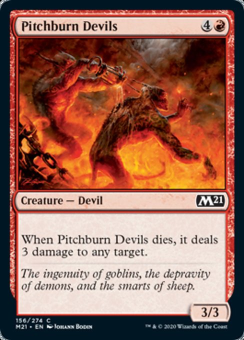 Pitchburn Devils [Core Set 2021] | Gaming Infinity