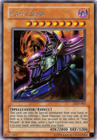 Dark Sage [DOD-002] Prismatic Secret Rare | Gaming Infinity