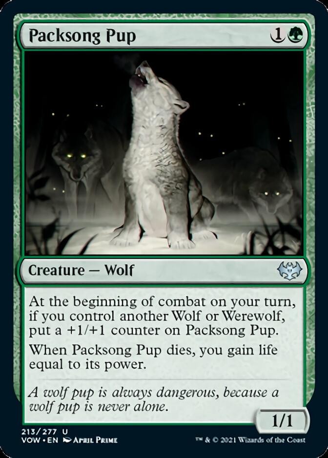 Packsong Pup [Innistrad: Crimson Vow] | Gaming Infinity