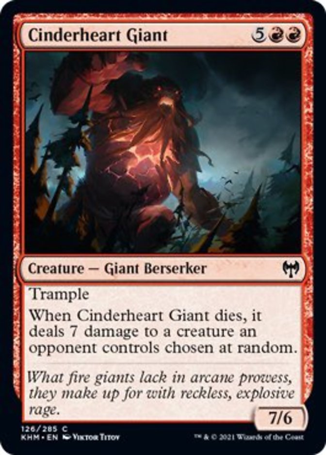 Cinderheart Giant [Kaldheim] | Gaming Infinity