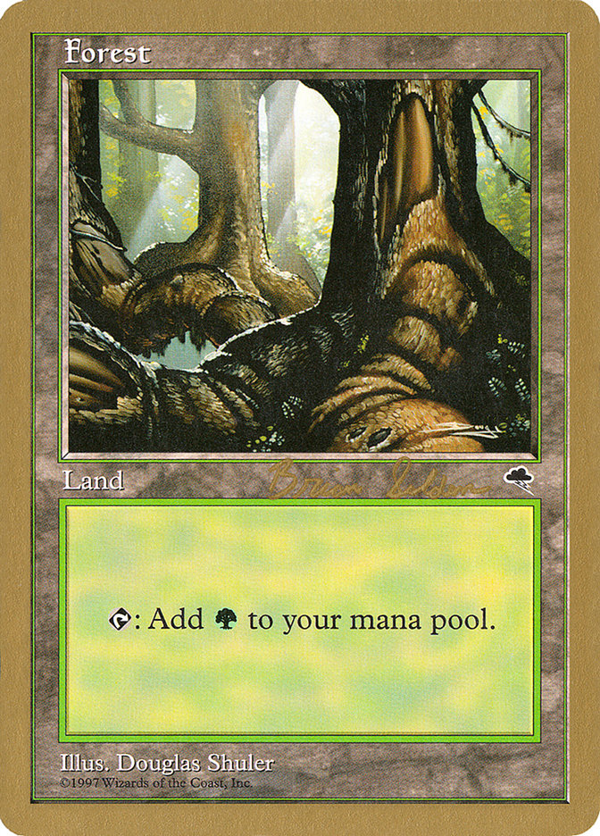 Forest (bs348) (Brian Selden) [World Championship Decks 1998] | Gaming Infinity