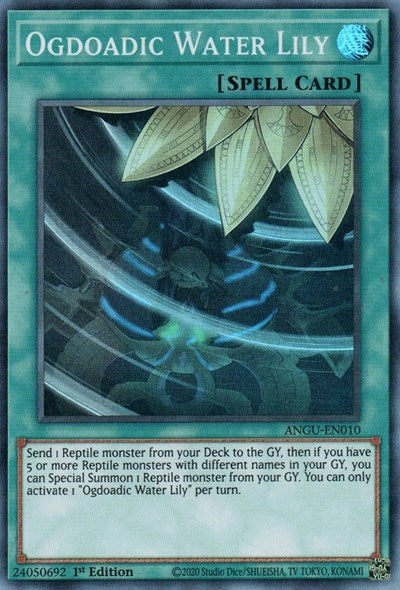 Ogdoadic Water Lily (Super Rare) [ANGU-EN010] Super Rare | Gaming Infinity