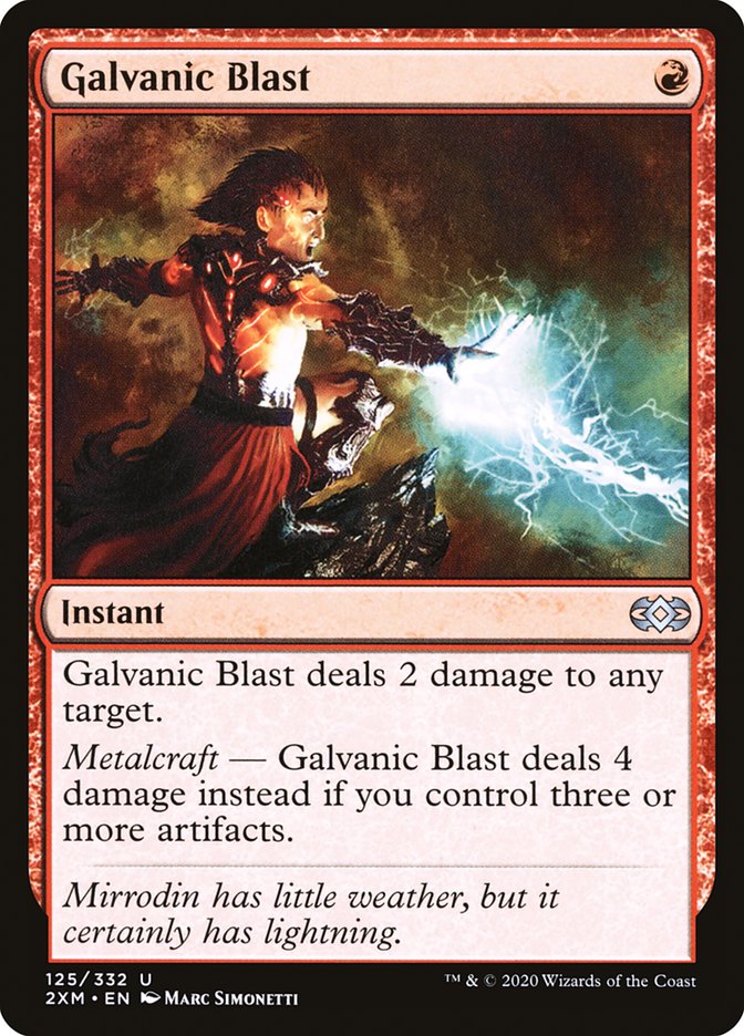 Galvanic Blast [Double Masters] | Gaming Infinity