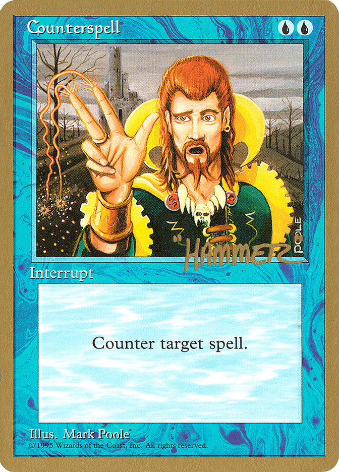 Counterspell (Shawn "Hammer" Regnier) [Pro Tour Collector Set] | Gaming Infinity