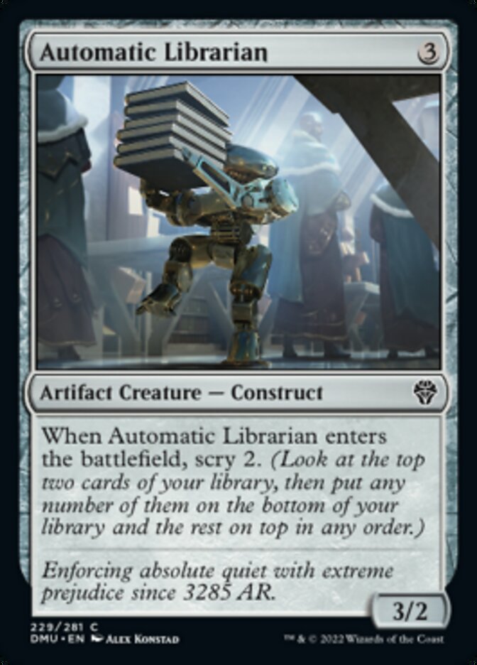 Automatic Librarian [Dominaria United] | Gaming Infinity