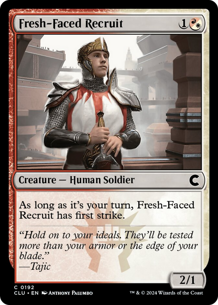 Fresh-Faced Recruit [Ravnica: Clue Edition] | Gaming Infinity