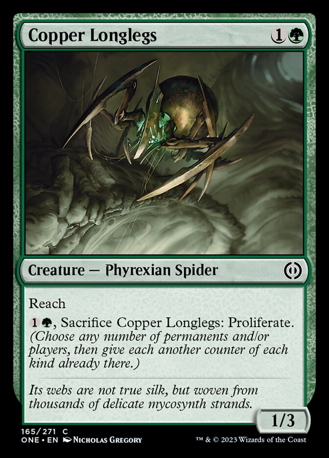 Copper Longlegs [Phyrexia: All Will Be One] | Gaming Infinity