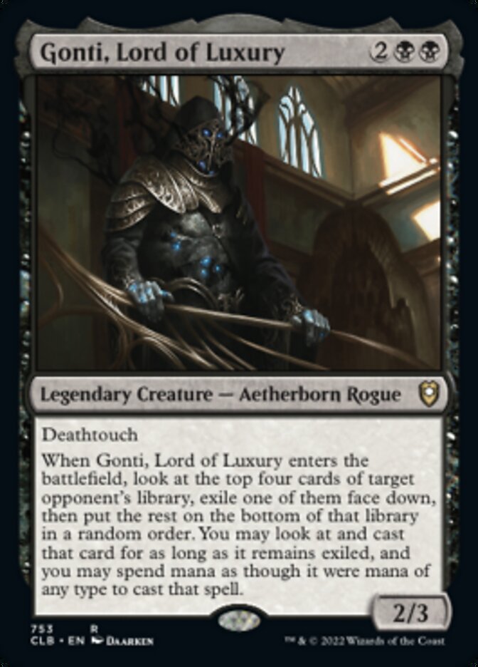 Gonti, Lord of Luxury [Commander Legends: Battle for Baldur's Gate] | Gaming Infinity