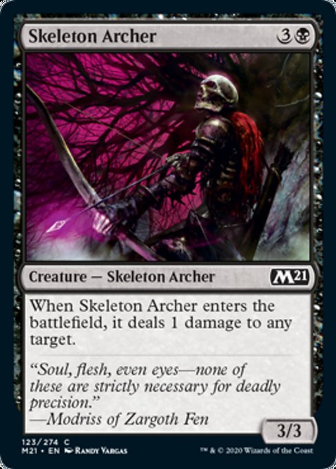 Skeleton Archer [Core Set 2021] | Gaming Infinity