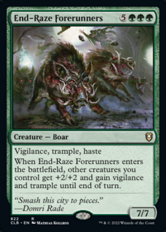 End-Raze Forerunners [Commander Legends: Battle for Baldur's Gate] | Gaming Infinity