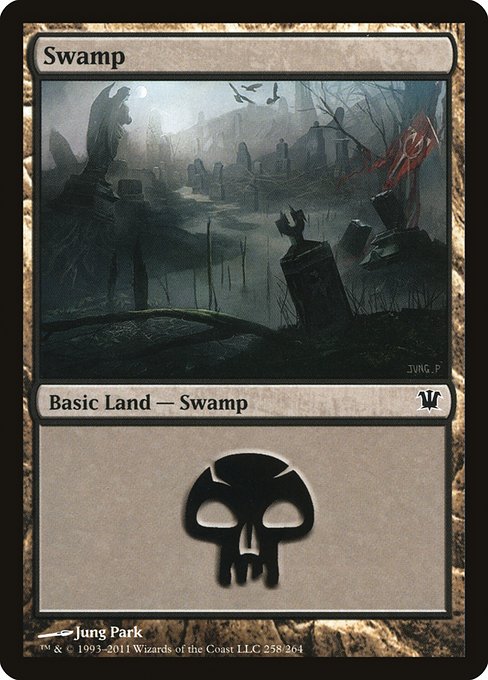 Swamp (258) [Innistrad] | Gaming Infinity