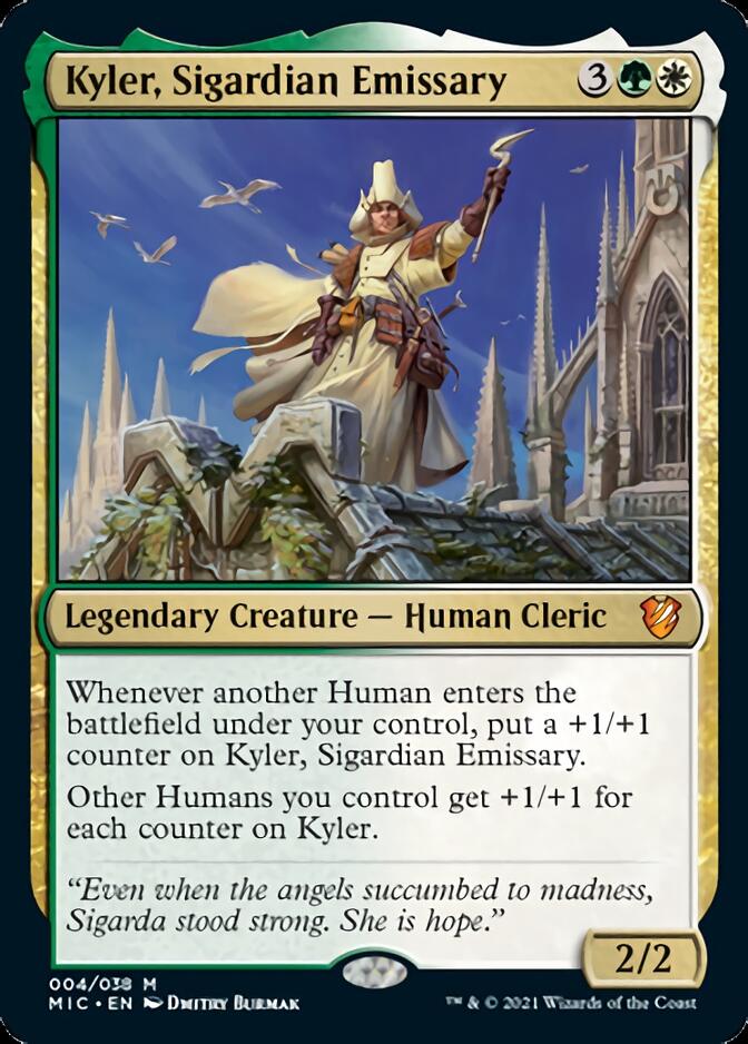 Kyler, Sigardian Emissary [Innistrad: Midnight Hunt Commander] | Gaming Infinity