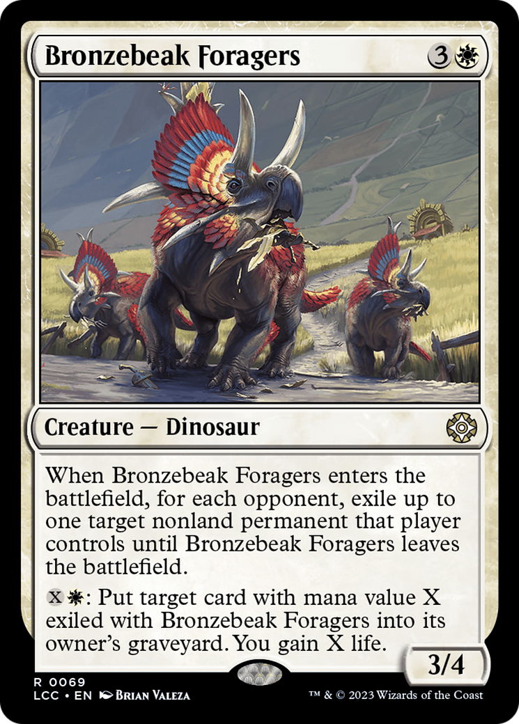 Bronzebeak Foragers [The Lost Caverns of Ixalan Commander] | Gaming Infinity