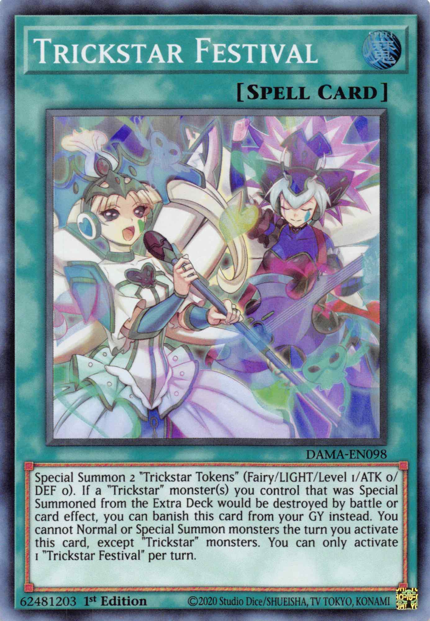 Trickstar Festival [DAMA-EN098] Super Rare | Gaming Infinity