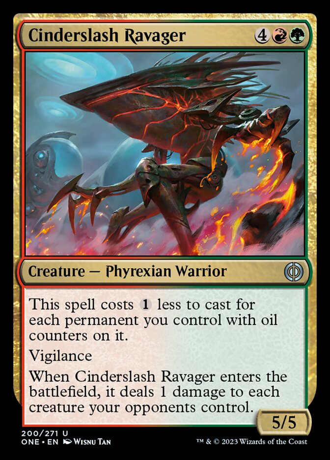 Cinderslash Ravager [Phyrexia: All Will Be One] | Gaming Infinity