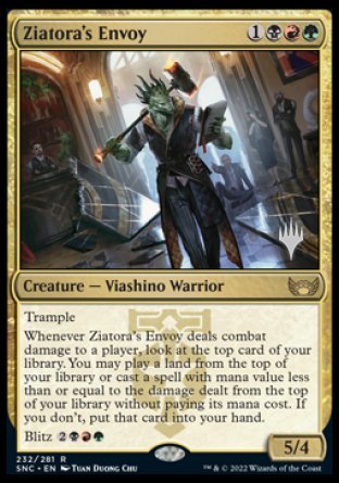 Ziatora's Envoy (Promo Pack) [Streets of New Capenna Promos] | Gaming Infinity