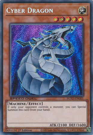 Cyber Dragon [SGX1-ENG01] Secret Rare | Gaming Infinity