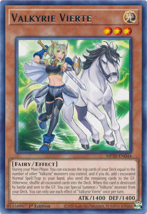 Valkyrie Vierte [MP20-EN044] Rare | Gaming Infinity