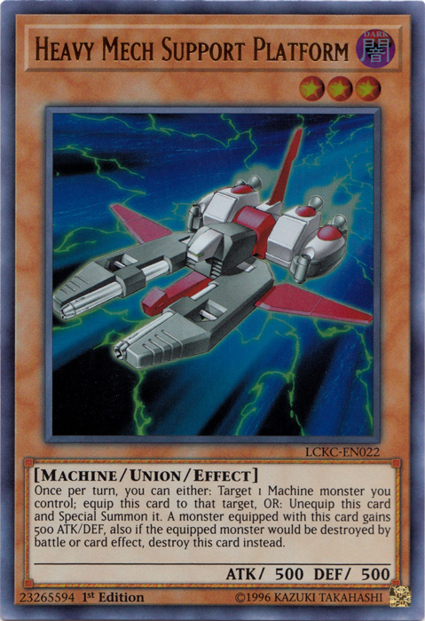 Heavy Mech Support Platform [LCKC-EN022] Ultra Rare | Gaming Infinity