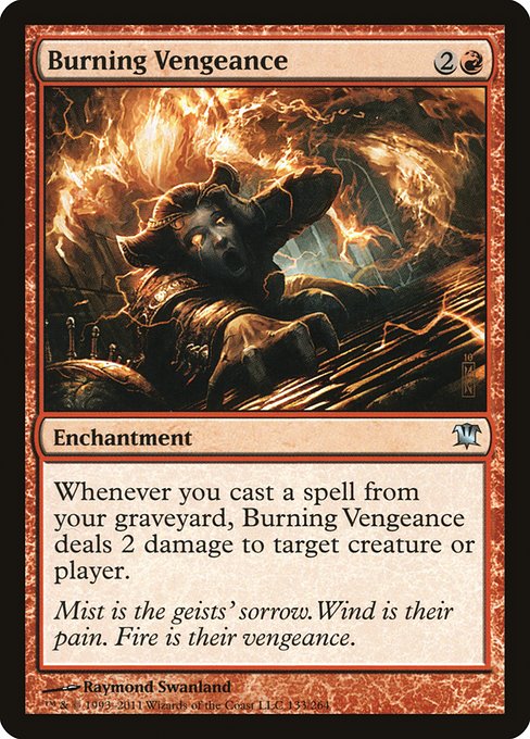 Burning Vengeance [Innistrad] | Gaming Infinity