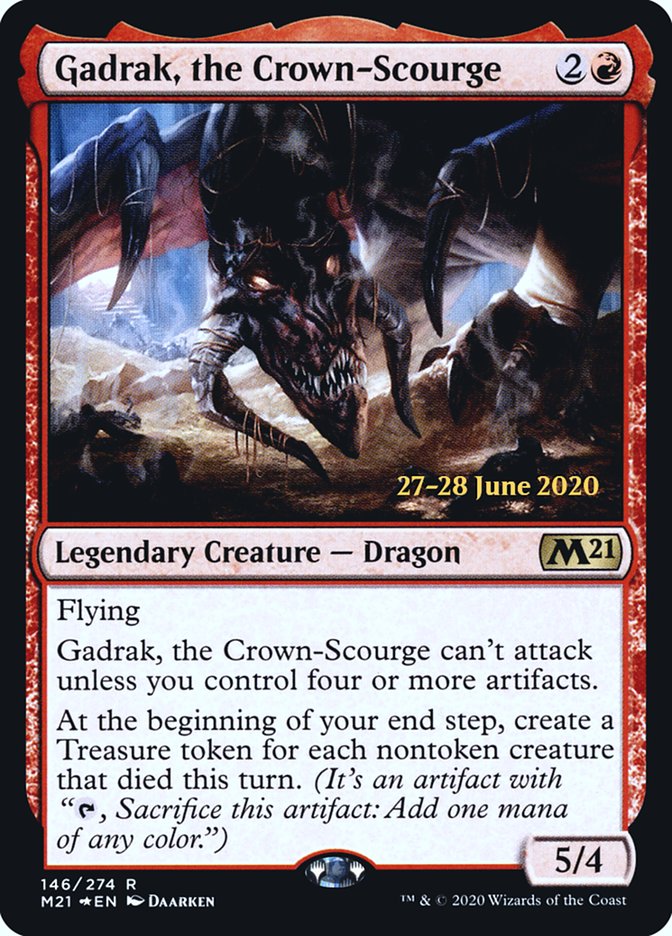 Gadrak, the Crown-Scourge  [Core Set 2021 Prerelease Promos] | Gaming Infinity