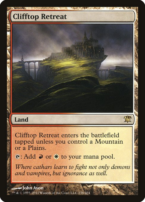 Clifftop Retreat [Innistrad] | Gaming Infinity